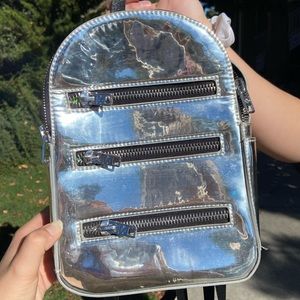 Silver mirror like Backpack from Dolls Kill 🚀